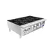 Atosa USA ACHP-6 36" Countertop Gas Hotplate w/ (6) Burners, Manual Controls, 192.000 BTU 4 image