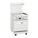 Atosa USA AGR-24G-LP 24" Liquid Propane Gas Restaurant Range w/ 24" Full Griddle, 72.000 BTU  1 image
