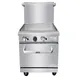 Atosa USA AGR-24G-NG 24" Natural Gas Restaurant Range w/ 24" Full Griddle, 72.000 BTU  4 image