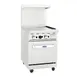 Atosa USA AGR-24G-NG 24" Natural Gas Restaurant Range w/ 24" Full Griddle, 72.000 BTU  1 image