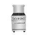 Atosa USA AGR-4B-LP 24" LP Gas Restaurant Range w/ (4) Open Burners & (1) Oven, 152.000 BTU 1 image