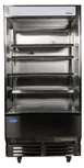 Atosa USA AOM-40B 78" Vertical Open Air Merchandiser in Black, 4 Shelves, 14.4 cu. ft. 1 image