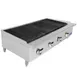 Atosa USA ATCB-48 48" Countertop Gas Radiant/Lava Rock Charbroiler w/ (4) Burners, 140.000 BTU 1 image