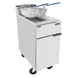 Atosa USA ATFS-35ES-NG Floor Model Natural Gas Fryer w/ 35 lbs, (3) Burners, 60.000 BTU 2 image