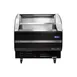 Atosa USA ATHOM-39 38" Black Open Air Merchandiser w/ Glass Side, 6.18 cu. ft. 1 image