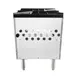 Atosa USA ATSP-18-1 18" Gas Stock Range (Stove) w/ (1) Three Ring Burner, Manual Control, 80.000 BTU 8 image