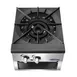 Atosa USA ATSP-18-1L 18" Gas Stock Range (Stove) w/ (1) Three Ring Burner, Low Height, 80.000 BTU 3 image