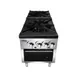 Atosa USA ATSP-18-2 18" Gas Stock Pot Range (Stove) w/ (2) Three Ring Burners, 160.000 BTU 2 image
