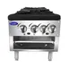 Atosa USA ATSP-18-2L 18" Gas Stock Pot Range (Stove) w/ (2) Three Ring Burners, Low Height, 160.000 BTU 1 image