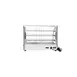 Atosa USA CHDC-56 35" Countertop Heated Display Case, (2) Door, (3) Shelves,  5.7 Cu. Ft. Capacity 4 image