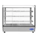 Atosa USA CHDS-53 27" Countertop Heated Display Case,( 2) Door, (3) Shelves, 5.3 Cu. Ft. Capacity 1 image