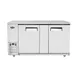 Atosa USA MBB69GR 68" Two Section Back Bar Cooler with Solid Door, 21.5 cu. ft. 1 image