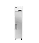 Atosa USA MBF15RSGRL 17-7/10" 1-Solid Door Reach-In Refrigerator, 13 cu. ft., Top Mounted 1 image