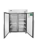 Atosa USA MBF8005GR 51" 2-Section Reach-In Refrigerator w/ 2 Solid Door, Top Mounted, Stainless Steel, 43 cu. ft. 2 image