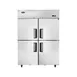 Atosa USA MBF8011GR 51.75" 4-Half Solid Door Reach-In Refrigerator, 43.2 cu. ft., Top Mounted 1 image
