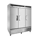 Atosa USA MBF8504GR 81" 3-Solid Door Reach-In Freezer, Bottom Mount, 68 cu. ft., Stainless Steel 2 image