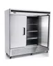 Atosa USA MBF8508GR 81" 3-Section Reach-In Refrigerator w/ 3 Solid Door, Bottom Mount, 68 cu. ft. 3 image
