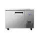 Atosa USA MGF44GR 44" 1-Section Worktop Refrigerator with Backsplash, Door, 9.7 cu. ft. 1 image
