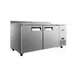 Atosa USA MGF67GR 67" 2-Section Worktop Refrigerator with Backsplash, 2 Doors, 18.5 cu. ft. 2 image