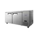 Atosa USA MGF67GR 67" 2-Section Worktop Refrigerator with Backsplash, 2 Doors, 18.5 cu. ft. 3 image