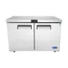 Atosa USA MGF8403GR 60" Two Section Undercounter Refrigerator w/ 2 Doors, 17.2 cu. ft. 1 image