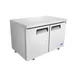 Atosa USA MGF8403GR 60" Two Section Undercounter Refrigerator w/ 2 Doors, 17.2 cu. ft. 2 image