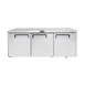 Atosa USA MGF8404GR 72" Three Section Undercounter Refrigerator w/ 3 Doors, 21 cu. ft. 1 image