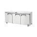 Atosa USA MGF8404GR 72" Three Section Undercounter Refrigerator w/ 3 Doors, 21 cu. ft. 2 image