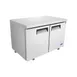 Atosa USA MGF8406GR 48" 2-Door Undercounter Freezer, Stainless Steel, 13.38 cu. ft. 2 image