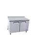 Atosa USA MGF8409GR 48" 2-Section Worktop Refrigerator with Backsplash, 2 Doors, 13.4 cu. ft. 2 image