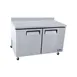 Atosa USA MGF8410GR 60" 2-Section Worktop Refrigerator, with Backsplash, 2 Doors, 17.2 cu. ft. 2 image
