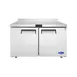 Atosa USA MGF8413GR 48" 2-Section Undercounter Worktop Freezer w/ 2 Doors, 13.4 cu. ft. 1 image