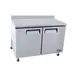 Atosa USA MGF8413GR 48" 2-Section Undercounter Worktop Freezer w/ 2 Doors, 13.4 cu. ft. 2 image