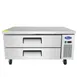 Atosa USA MGF8451GR 52" 2 Drawers Refrigerated Chef Base, Includes (6) 12 x 20 pans, 8.4 cu. ft. 1 image