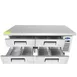 Atosa USA MGF8454GR 76" 4 Drawers Refrigerated Chef Base, Includes (8) 12 x 20 pans, 12 cu. ft. 2 image