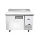 Atosa USA MPF8201GR 44" 1-Section Refrigerated Pizza Prep Table w/ 1 Door, 9 (1/3 size) Pan, 9.7 cu. ft. 1 image
