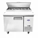 Atosa USA MPF8201GR 44" 1-Section Refrigerated Pizza Prep Table w/ 1 Door, 9 (1/3 size) Pan, 9.7 cu. ft. 3 image