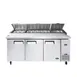 Atosa USA MPF8203GR 93" 3-Section Refrigerated Pizza Prep Table w/ 3 Doors, 28.4 cu. ft. 3 image