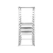 Atosa USA MPRA-15 15 Pan Stainless Steel End Load Reach-In Refrigerator Sheet Pan Rack - Full Size 6 image