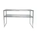 Atosa USA MROS-5RE 60" Sound Deadened Overshelf with Double Shelves / 18 Gauge Stainless Steel 1 image