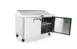 Atosa USA MSF8303GR 60" Two Section Sandwich/Salad Prep Table w/ 2 Solid Doors, 16 Pans 4 image