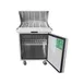 Atosa USA MSF8305GR 27" One Section Mega Top Sandwich/Salad Prep Table w/ 1 Door, 12 Pans 5 image