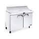 Atosa USA MSF8306GR 48" Two Section Mega Top Sandwich/Salad Prep Table w/ 2 Doors, 18 Pans 2 image
