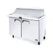 Atosa USA MSF8306GR 48" Two Section Mega Top Sandwich/Salad Prep Table w/ 2 Doors, 18 Pans 3 image