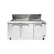 Atosa USA MSF8308GR 72" Three Section Mega Top Sandwich/Salad Prep Table w/ 3 Doors, 30 Pans 3 image