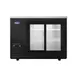 Atosa USA SBB48SGGRAUS2 48" Two Section Back Bar Cooler with Glass Door, 11.5 cu. ft. 1 image