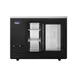 Atosa USA SBB48SGGRAUS2 48" Two Section Back Bar Cooler with Glass Door, 11.5 cu. ft. 2 image