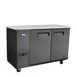 Atosa USA SBB59GRAUS2 57" Two Section Back Bar Cooler with Solid Door, 15.0 cu. ft. 2 image