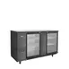 Atosa USA SBB69GGRAUS2 68" Two Section Back Bar Cooler with Glass Door, 18.6 cu. ft. 2 image
