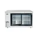 Atosa USA SBB69SGGRAUS1 68" Two Section Back Bar Cooler with Glass Door, 18.6 cu. ft. 1 image